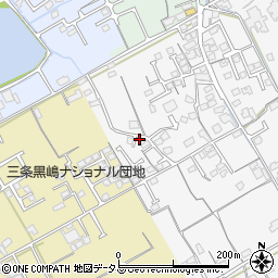 香川県丸亀市郡家町2866-1周辺の地図