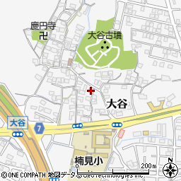和歌山県和歌山市大谷358周辺の地図