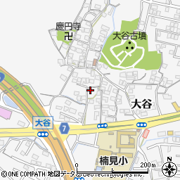 和歌山県和歌山市大谷336周辺の地図