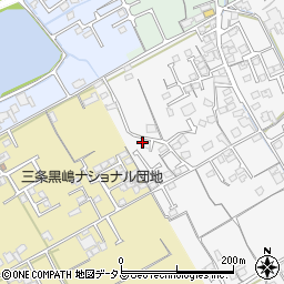 香川県丸亀市郡家町2866-7周辺の地図