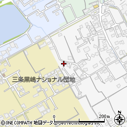 香川県丸亀市郡家町2866-8周辺の地図