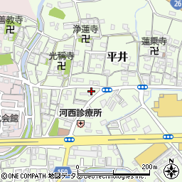 和歌山県和歌山市平井96-1周辺の地図