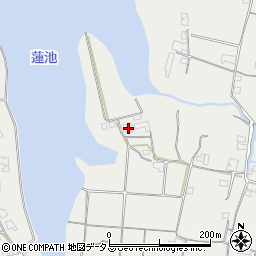 香川県木田郡三木町田中1446周辺の地図