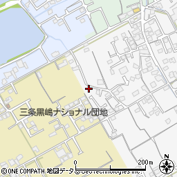 香川県丸亀市郡家町2866-9周辺の地図