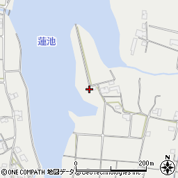 香川県木田郡三木町田中1444-3周辺の地図