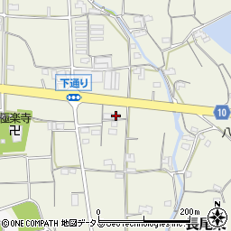 香川県さぬき市長尾東1401周辺の地図