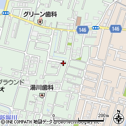 和歌山県立河西県民水泳場周辺の地図