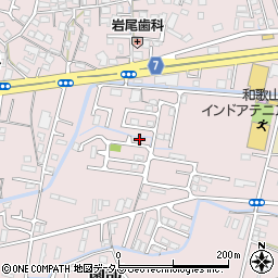 和歌山県和歌山市園部1046周辺の地図
