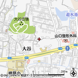 和歌山県和歌山市大谷442周辺の地図