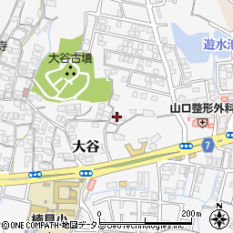 和歌山県和歌山市大谷444周辺の地図