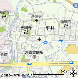 和歌山県和歌山市平井391-4周辺の地図