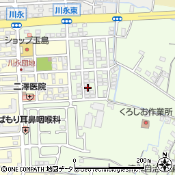 和歌山県和歌山市楠本1-54周辺の地図