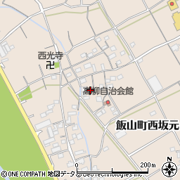 香川県丸亀市飯山町西坂元1269周辺の地図