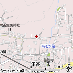 和歌山県和歌山市栄谷周辺の地図