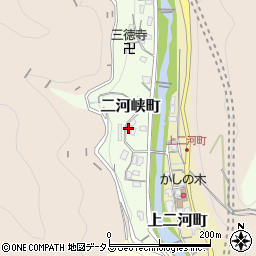広島県呉市二河峡町3-8周辺の地図