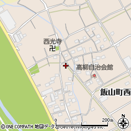 香川県丸亀市飯山町西坂元1343周辺の地図