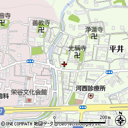 和歌山県和歌山市平井407周辺の地図