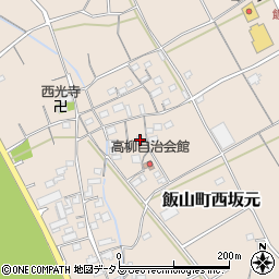 香川県丸亀市飯山町西坂元1275周辺の地図