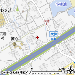 香川県丸亀市郡家町3342-1周辺の地図