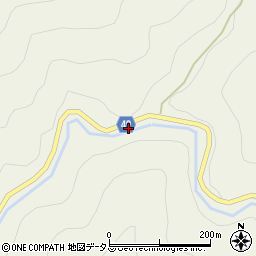 奈良県五條市西吉野町勢井122周辺の地図