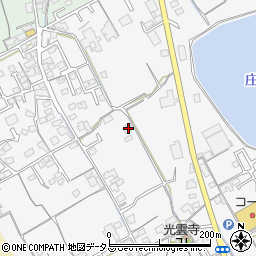 香川県丸亀市郡家町2976-8周辺の地図