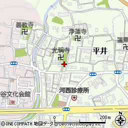和歌山県和歌山市平井394周辺の地図