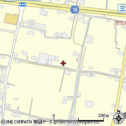 香川県木田郡三木町下高岡2073周辺の地図