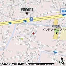 和歌山県和歌山市園部1054周辺の地図