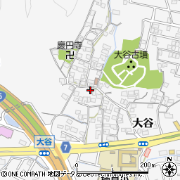和歌山県和歌山市大谷474周辺の地図
