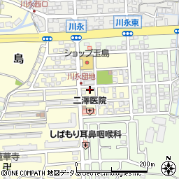 和歌山市　地域包括支援センター川永周辺の地図