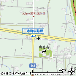 香川県木田郡三木町井戸2762周辺の地図