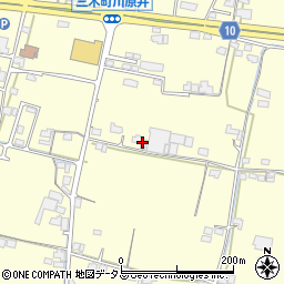 香川県木田郡三木町下高岡2083周辺の地図