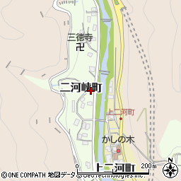 広島県呉市二河峡町3-17周辺の地図