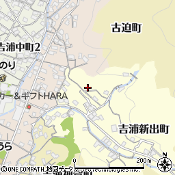 広島県呉市吉浦新出町3-2周辺の地図