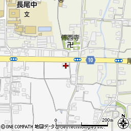 香川県さぬき市長尾名104周辺の地図