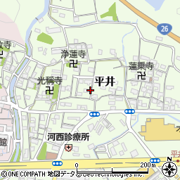 和歌山県和歌山市平井366周辺の地図