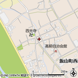 香川県丸亀市飯山町西坂元1282周辺の地図