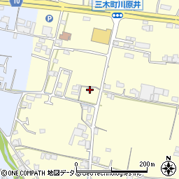 香川県木田郡三木町下高岡2030周辺の地図