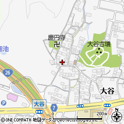 和歌山県和歌山市大谷506周辺の地図