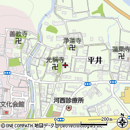 和歌山県和歌山市平井378-1周辺の地図