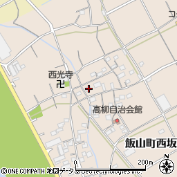 香川県丸亀市飯山町西坂元1284周辺の地図