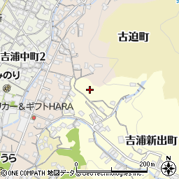 広島県呉市吉浦新出町3周辺の地図