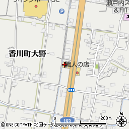スズキ自販香川スズキアリーナ空港通り周辺の地図