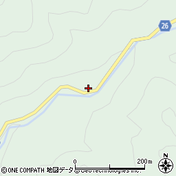 山口県山口市徳地三谷2305-1周辺の地図