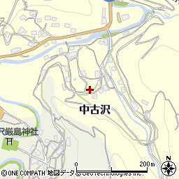 和歌山県伊都郡九度山町中古沢周辺の地図
