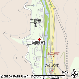 広島県呉市二河峡町5-16周辺の地図