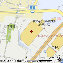 ｍａｎｄａｉ紀伊川辺店周辺の地図