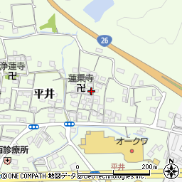 和歌山県和歌山市平井268-4周辺の地図