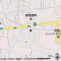 和歌山県和歌山市園部1029周辺の地図