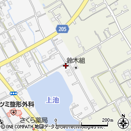 香川県仲多度郡多度津町道福寺21周辺の地図